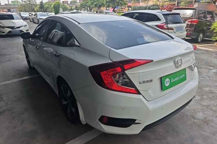Used Honda Civic 2016 220TURBO CVT Prestige Edition Rear Left 45 Deg