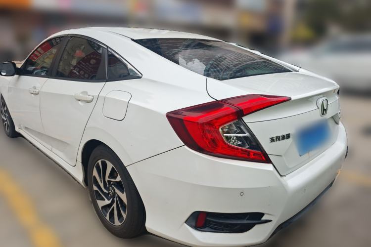 Used Honda Civic 2016 220TURBO CVT Luxury Edition Rear Left 45 Deg