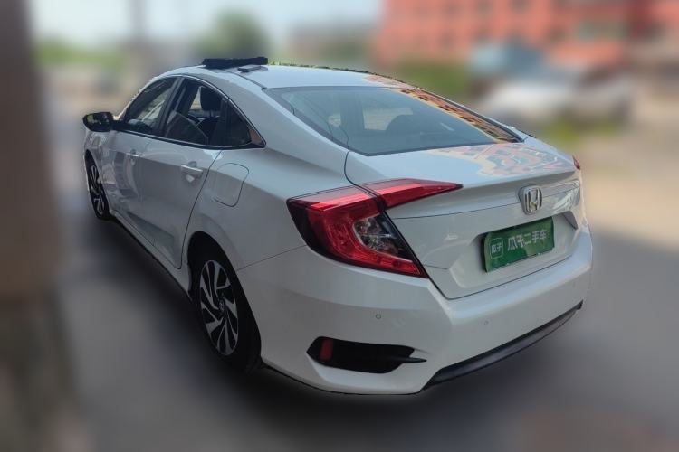 Used Honda Civic 2016 220TURBO CVT Luxury Edition Rear Left 45 Deg
