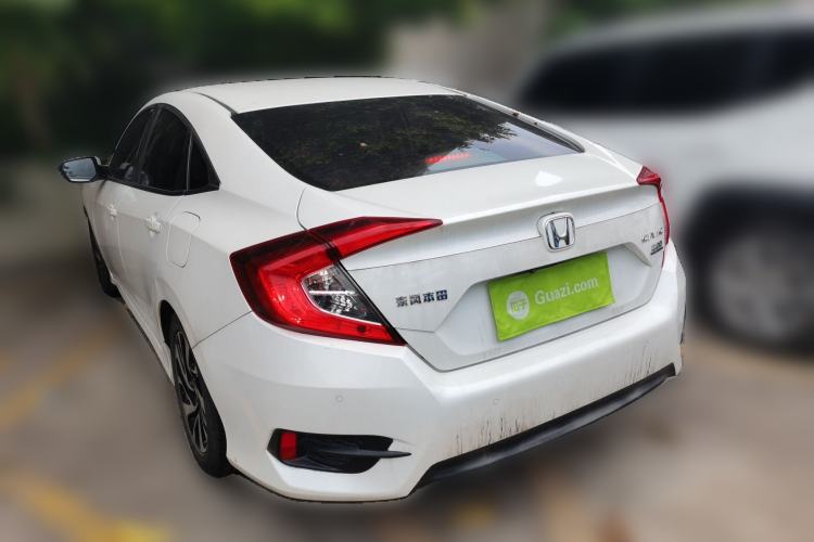 Used Honda Civic 2016 220TURBO CVT Luxury Edition Rear Left 45 Deg
