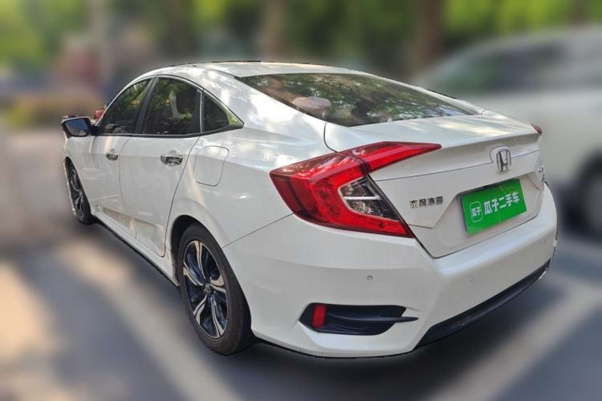 Used Honda Civic 2016 220TURBO CVT Prestige Edition Rear Left 45 Deg