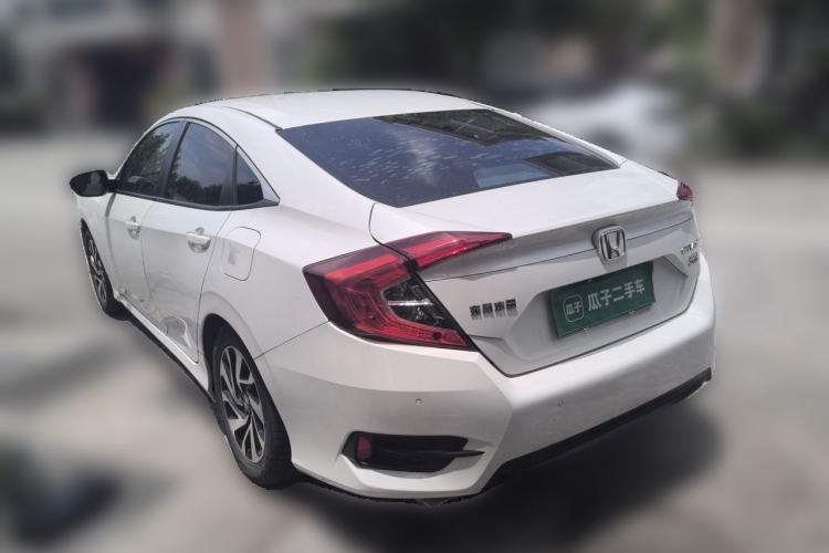 Used Honda Civic 2016 220TURBO CVT Luxury Edition Rear Left 45 Deg