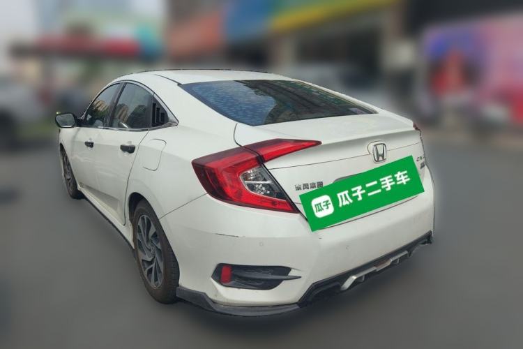 Used Honda Civic 2016 220TURBO CVT Luxury Edition Rear Left 45 Deg
