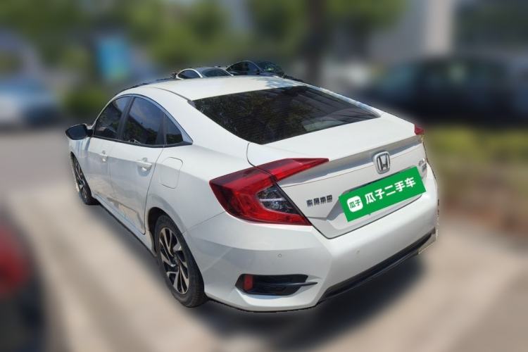 Used Honda Civic 2016 220TURBO CVT Luxury Edition Rear Left 45 Deg