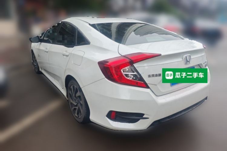Used Honda Civic 2016 220TURBO Manual Luxury Edition Rear Left 45 Deg
