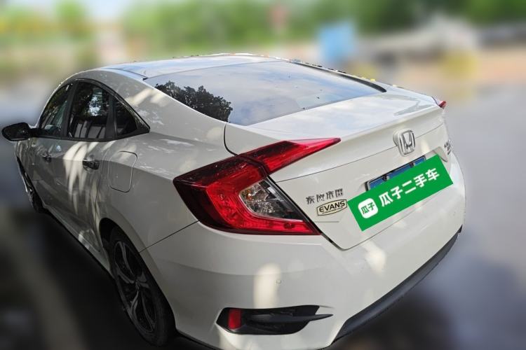 Used Honda Civic 2016 220TURBO CVT Prestige Edition Rear Left 45 Deg