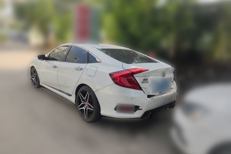 Used Honda Civic 2016 220TURBO CVT Luxury Edition Rear Left 45 Deg