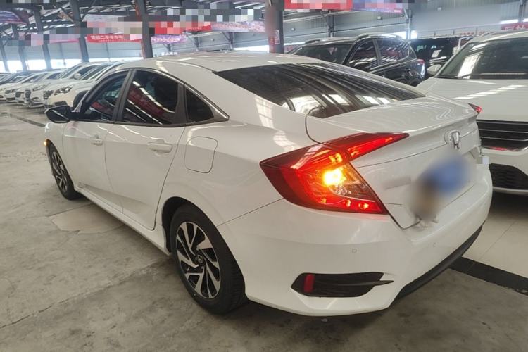 Used Honda Civic 2016 220TURBO CVT Luxury Edition Rear Left 45 Deg