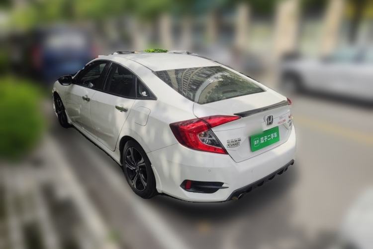 Used Honda Civic 2016 220TURBO CVT Prestige Edition Rear Left 45 Deg