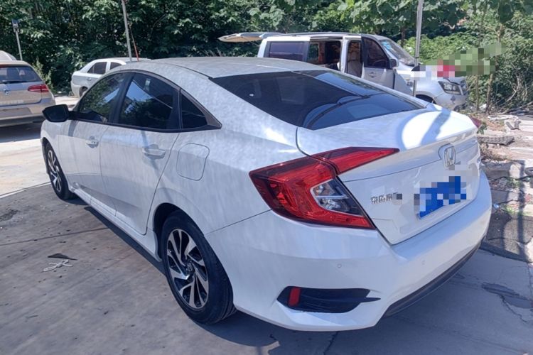 Used Honda Civic 2016 220TURBO CVT Luxury Edition Rear Left 45 Deg