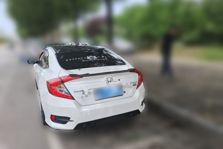 Used Honda Civic 2016 220TURBO CVT Luxury Edition Rear Left 45 Deg