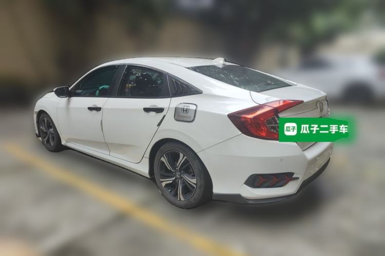 Used Honda Civic 2016 220TURBO CVT Prestige Edition Rear Left 45 Deg