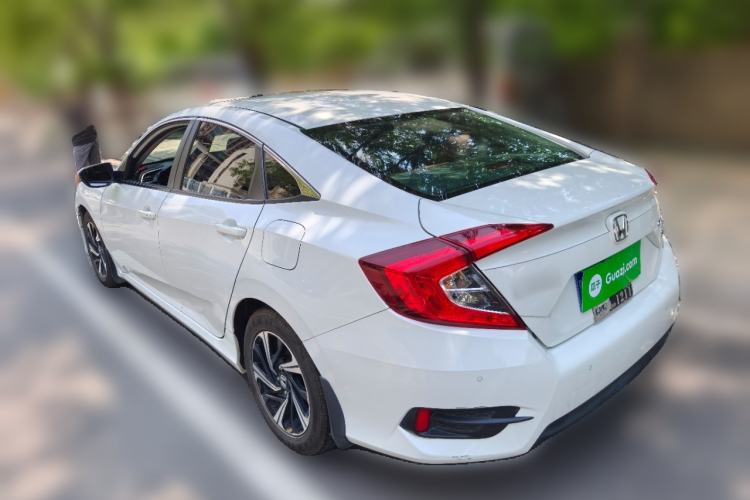 Used Honda Civic 2016 220TURBO CVT Luxury Edition Rear Left 45 Deg
