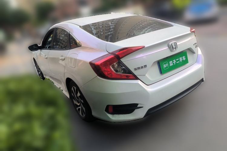 Used Honda Civic 2016 220TURBO CVT Luxury Edition Rear Left 45 Deg