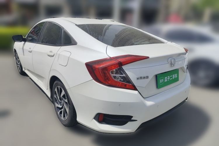 Used Honda Civic 2016 220TURBO CVT Luxury Edition Rear Left 45 Deg