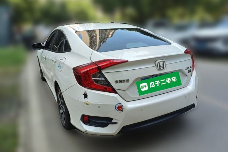Used Honda Civic 2016 220TURBO CVT Luxury Edition Rear Left 45 Deg