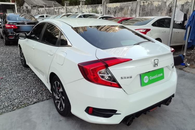 Used Honda Civic 2016 220TURBO CVT Luxury Edition Rear Left 45 Deg
