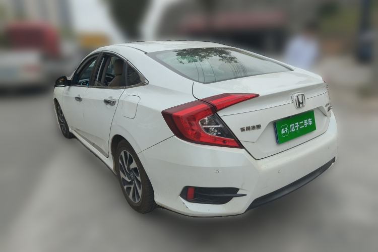 Used Honda Civic 2016 220TURBO CVT Luxury Edition Rear Left 45 Deg