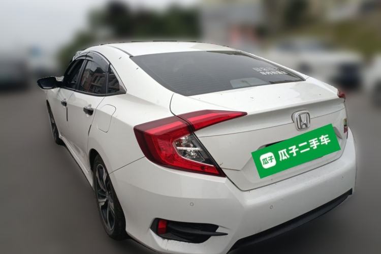 Used Honda Civic 2016 220TURBO CVT Prestige Edition Rear Left 45 Deg