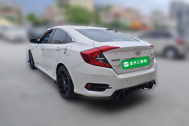 Used Honda Civic 2016 220TURBO CVT Luxury Edition Rear Left 45 Deg