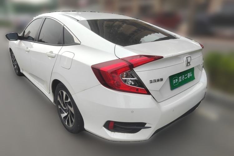 Used Honda Civic 2016 220TURBO CVT Luxury Edition Rear Left 45 Deg