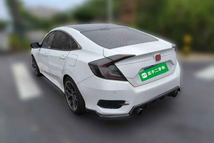 Used Honda Civic 2016 220TURBO CVT Luxury Edition Rear Left 45 Deg