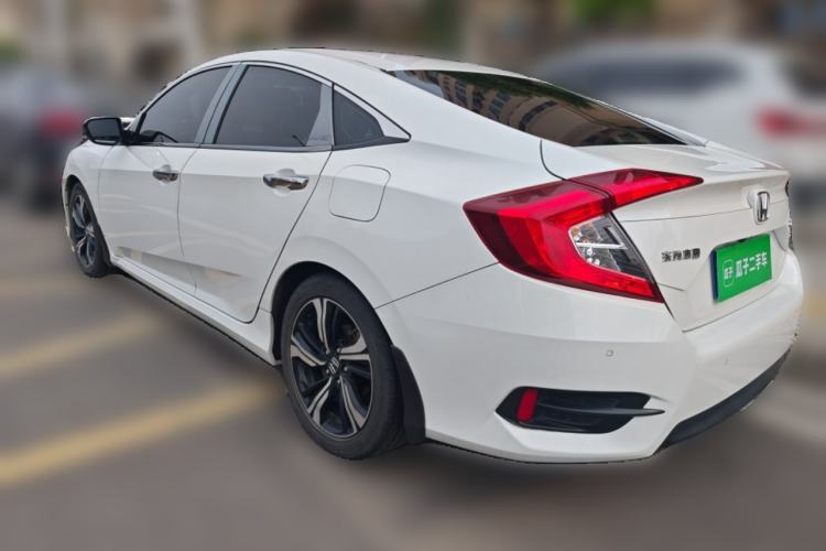 Used Honda Civic 2016 220TURBO CVT Prestige Edition Rear Left 45 Deg