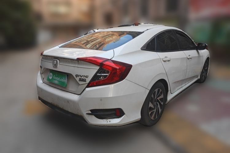 Used Honda Civic 2016 220TURBO CVT Luxury Edition Rear Right 45 Deg