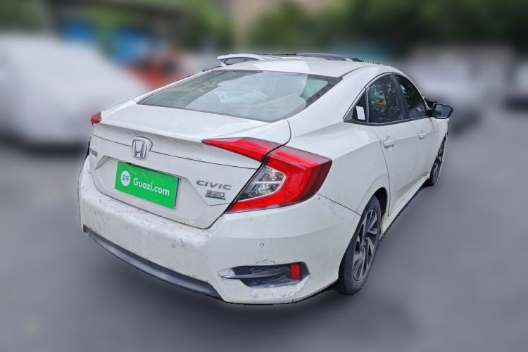 Used Honda Civic 2016 220TURBO CVT Luxury Edition Rear Right 45 Deg