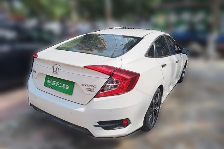 Used Honda Civic 2016 220TURBO CVT Prestige Edition Rear Right 45 Deg
