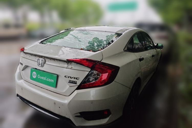 Used Honda Civic 2016 220TURBO CVT Luxury Edition Rear Right 45 Deg