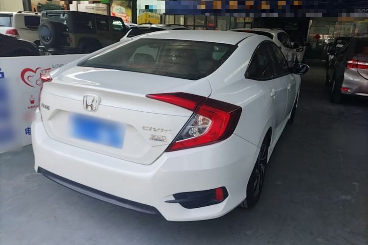 Used Honda Civic 2016 220TURBO CVT Luxury Edition Rear Right 45 Deg