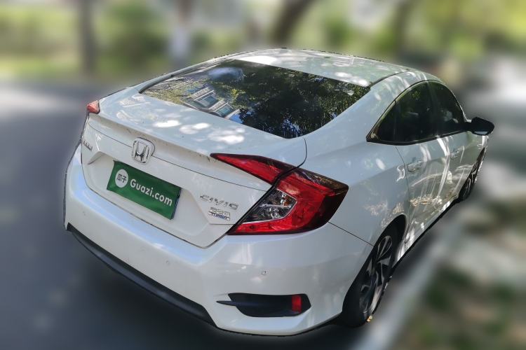 Used Honda Civic 2016 220TURBO CVT Luxury Edition Rear Right 45 Deg