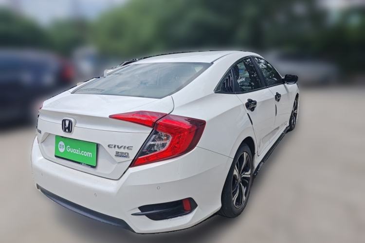 Used Honda Civic 2016 220TURBO CVT Prestige Edition Rear Right 45 Deg