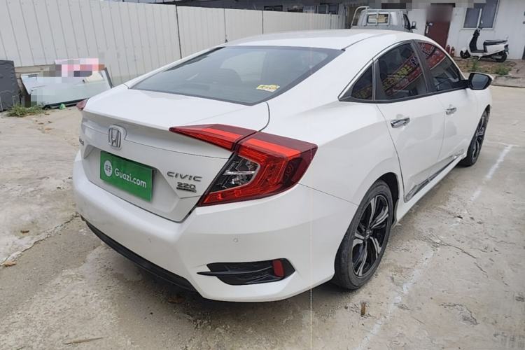 Used Honda Civic 2016 220TURBO CVT Prestige Edition Rear Right 45 Deg