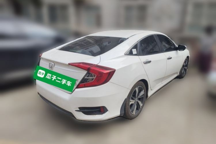 Used Honda Civic 2016 220TURBO CVT Prestige Edition Rear Right 45 Deg