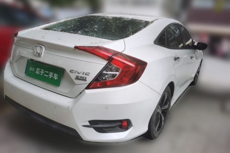 Used Honda Civic 2016 220TURBO CVT Prestige Edition Rear Right 45 Deg