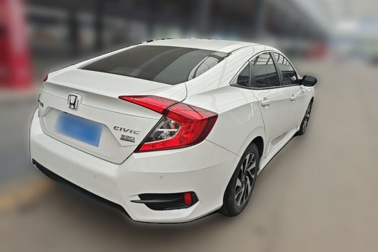 Used Honda Civic 2016 220TURBO Manual Luxury Edition Rear Right 45 Deg