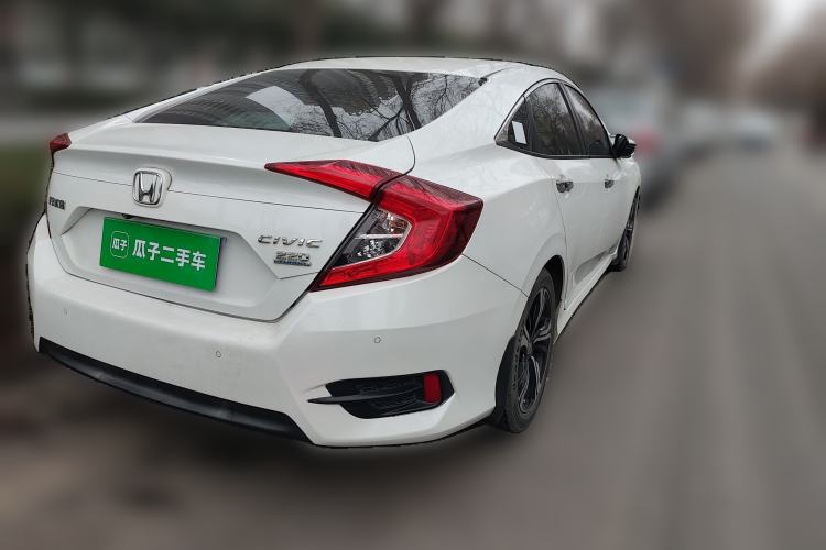 Used Honda Civic 2016 220TURBO CVT Prestige Edition Rear Right 45 Deg