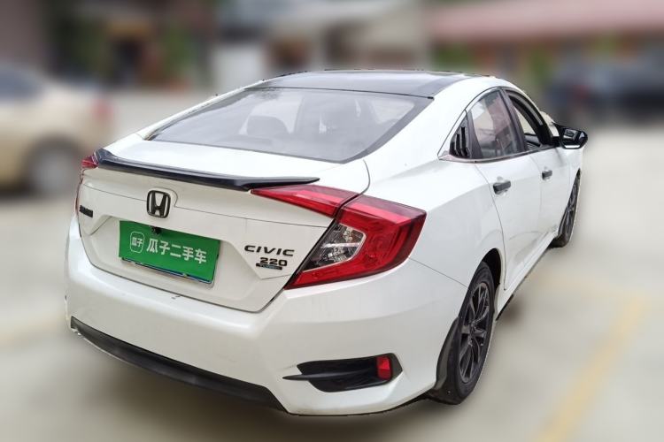 Used Honda Civic 2016 180TURBO CVT Comfort Version Rear Right 45 Deg