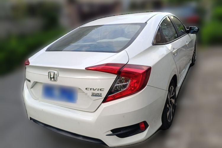 Used Honda Civic 2016 220TURBO CVT Luxury Edition Rear Right 45 Deg
