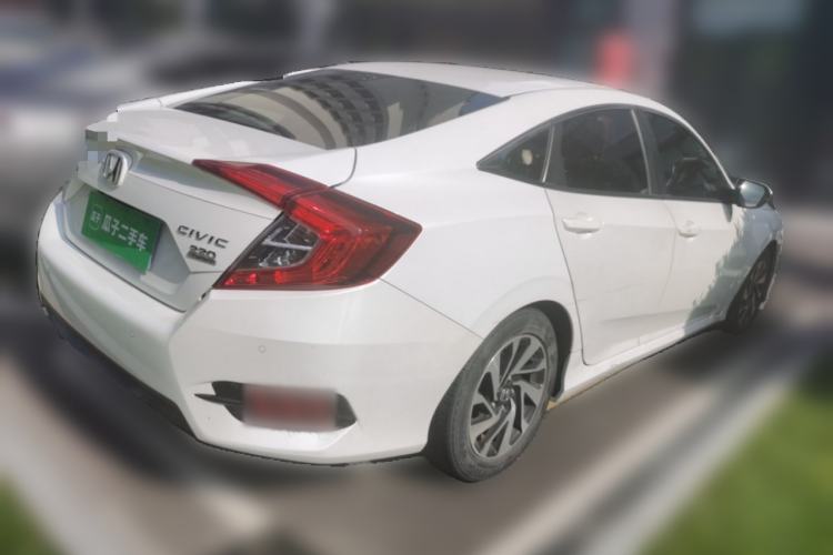 Used Honda Civic 2016 220TURBO CVT Luxury Edition Rear Right 45 Deg