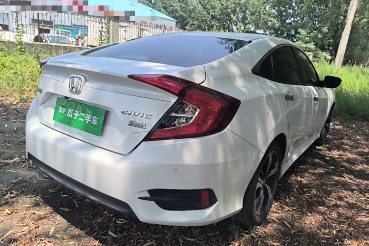 Used Honda Civic 2016 220TURBO CVT Prestige Edition Rear Right 45 Deg