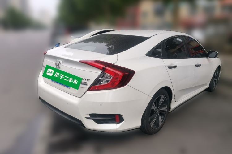Used Honda Civic 2016 220TURBO CVT Prestige Edition Rear Right 45 Deg