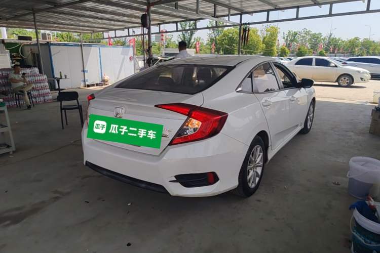 Used Honda Civic 2016 180TURBO CVT Comfort Version Rear Right 45 Deg