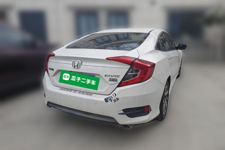Used Honda Civic 2016 220TURBO CVT Luxury Edition Rear Right 45 Deg