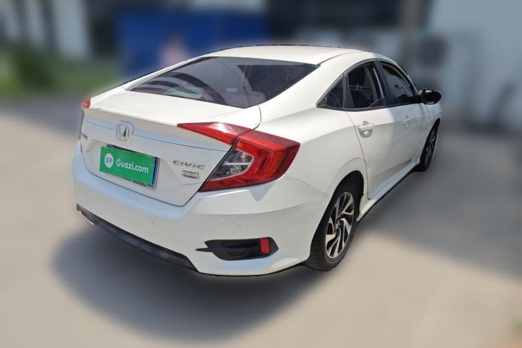 Used Honda Civic 2016 220TURBO CVT Luxury Edition Rear Right 45 Deg