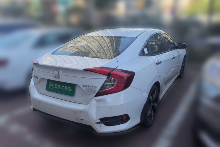 Used Honda Civic 2016 220TURBO CVT Prestige Edition Rear Right 45 Deg