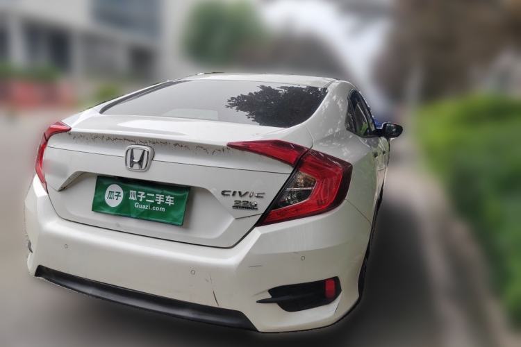 Used Honda Civic 2016 220TURBO CVT Prestige Edition Rear Right 45 Deg