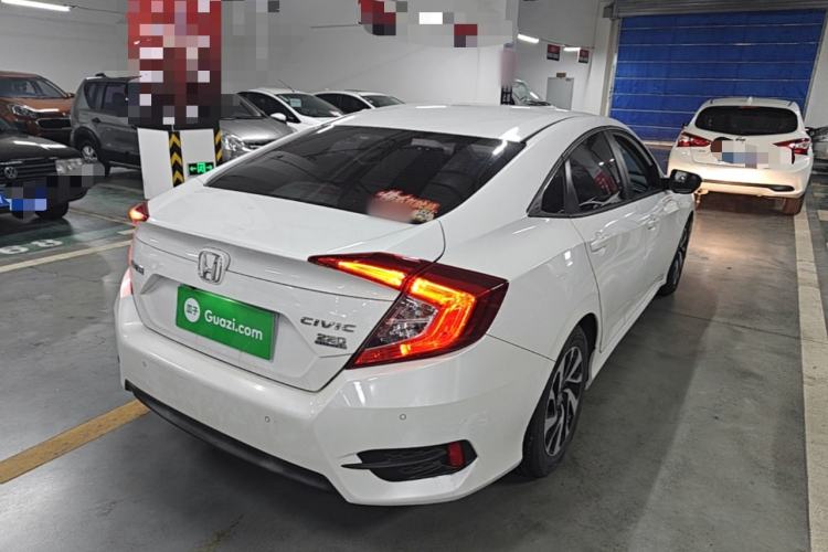 Used Honda Civic 2016 220TURBO Manual Luxury Edition Rear Right 45 Deg